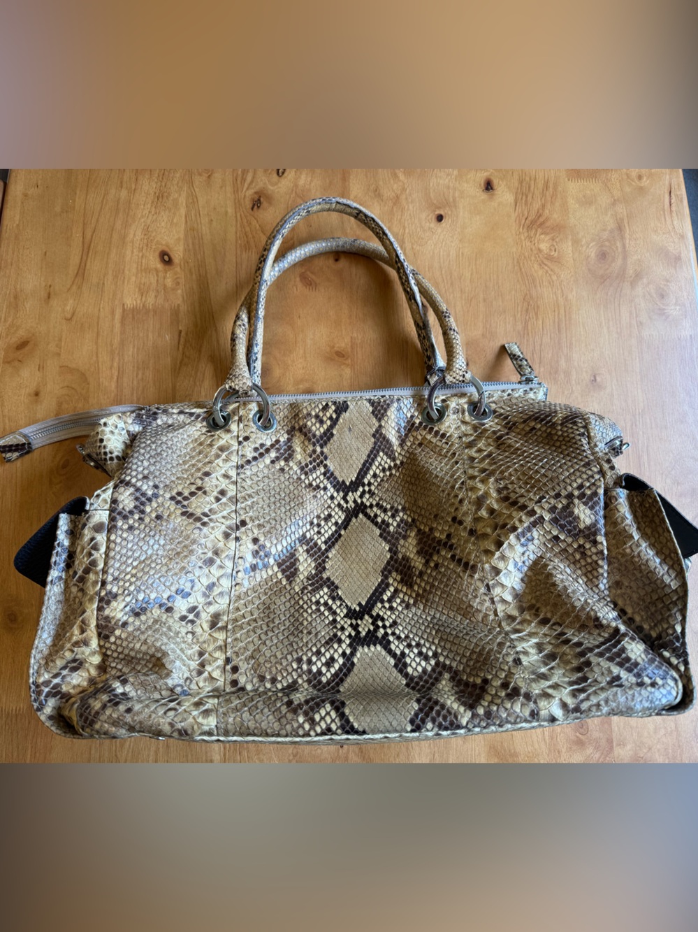 Authentic Python Vintage Menotti Bag